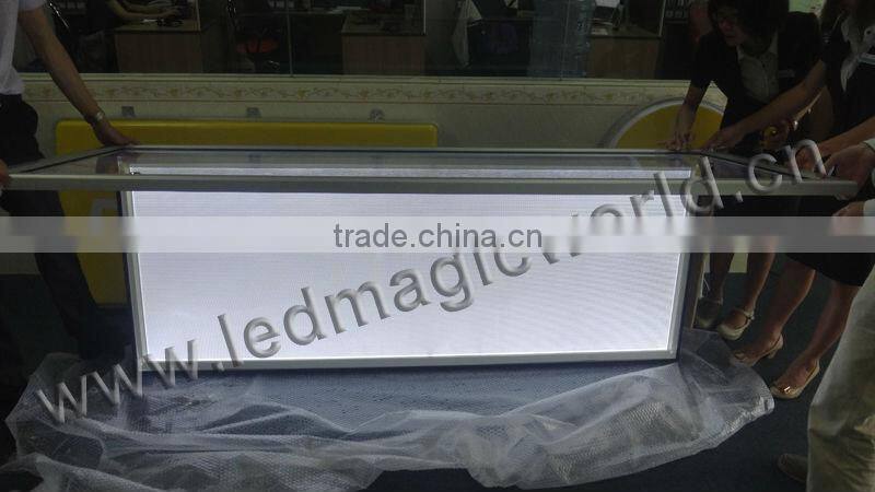 outdoor light up advertise key lock poster frame