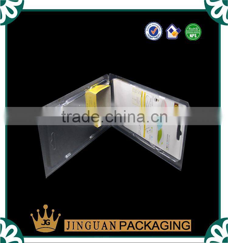 Customized clear ESD plastic blister tray for electronic parts