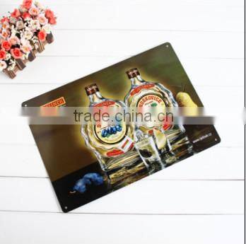 decor wall retro tin sign