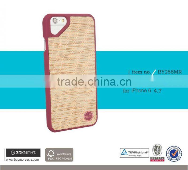 3D Knight Custom Design Blank Straw Wooden Carved Engraved Painting Phone Case Cover For iPhone 6 6s 6sPlus