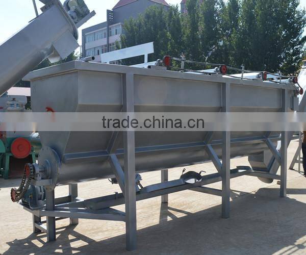 plastic bottle recycling machine /washing tank/carbon steel