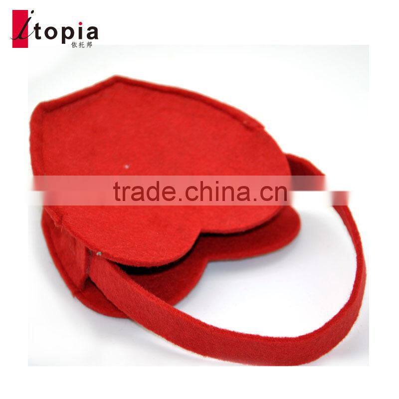 Cheaper and red non-woven cookies bags