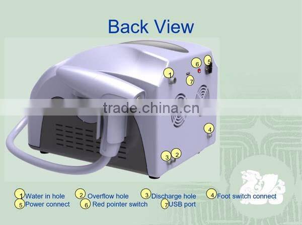 Best 1064nm 532nm 1320nm pulse q switch birthmark removal laser
