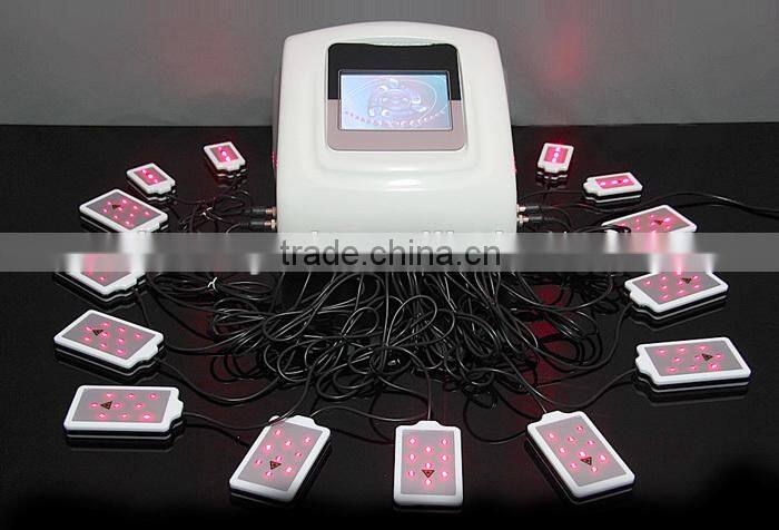 14 pads lipo diode laser slim lipo cool lipo laser