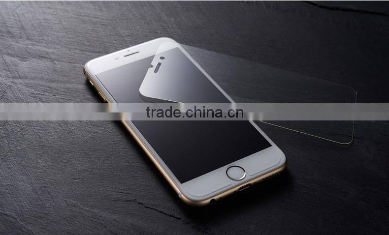 9H tempered glass For iphone 4s 5 5s 5c 6 6s plus 7 plus screen protector protective guard film front case cover +clean kits