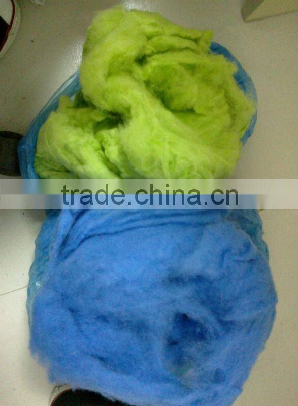 HOT!!! dyed sheep cashmere 19.5-26.5mic & 30-50mm, all dyed colors