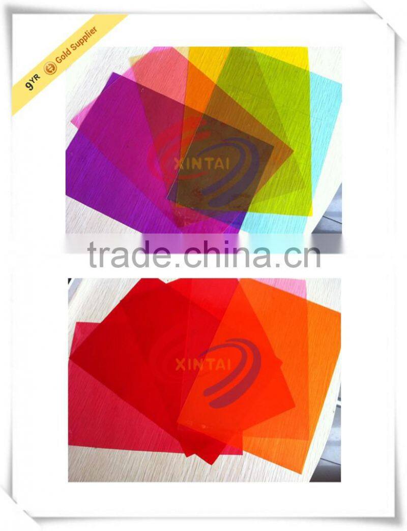 transparent Polypropylene a4 Plastic pp Sheet with Color Printing