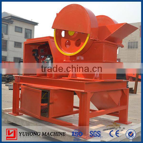 2014 new research Chinese Manufacturer Yuhong mini diesel jaw crusher