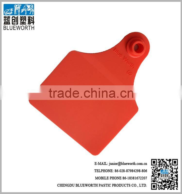 2016 top sale 1#+6# two pieces agricultural equipment ear tag