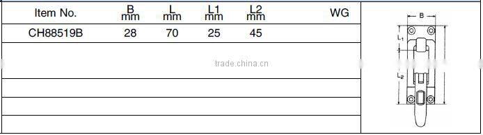 Boat Hardware Anti-Rattle Fasteners Angle Mnt Hold Down Clamp