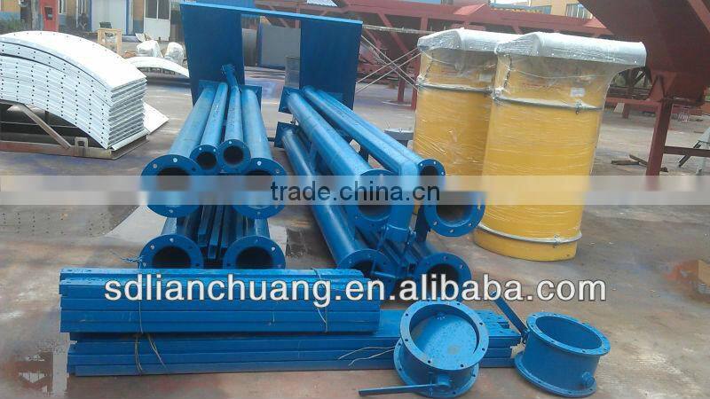 portable concrete mixing plant YHZS25 for different site use