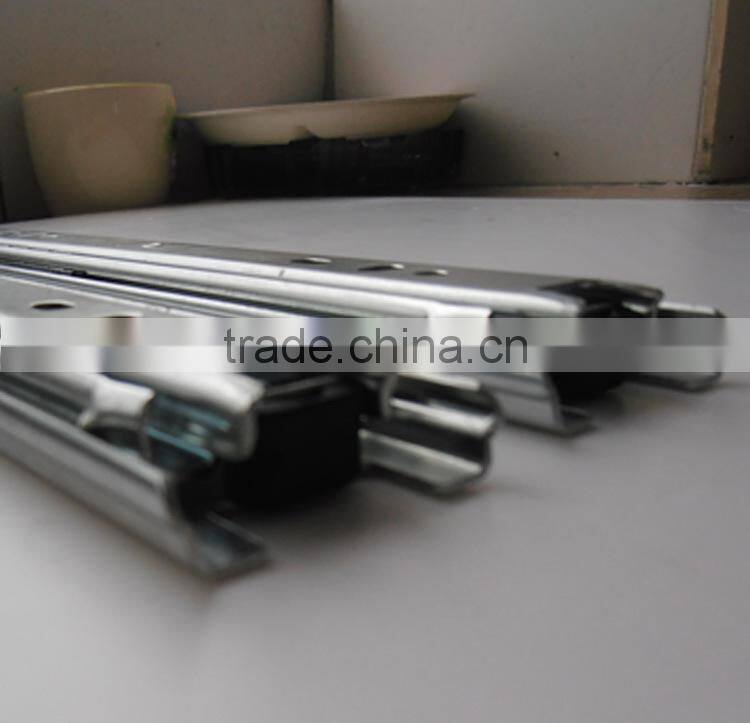 hardware part 12inch 35mm Three ball bearing drawer slides