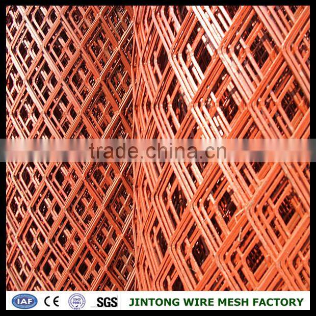 expandable sheet metal diamond mesh