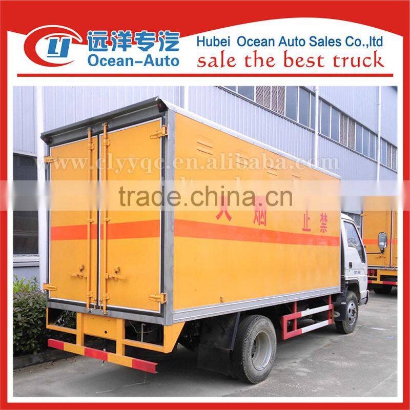 China small mini size pickup van truck for transport explosive