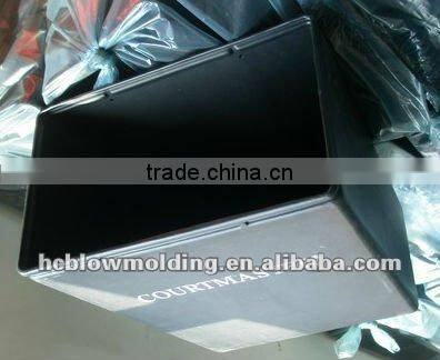 plastic blow mold car trash bin