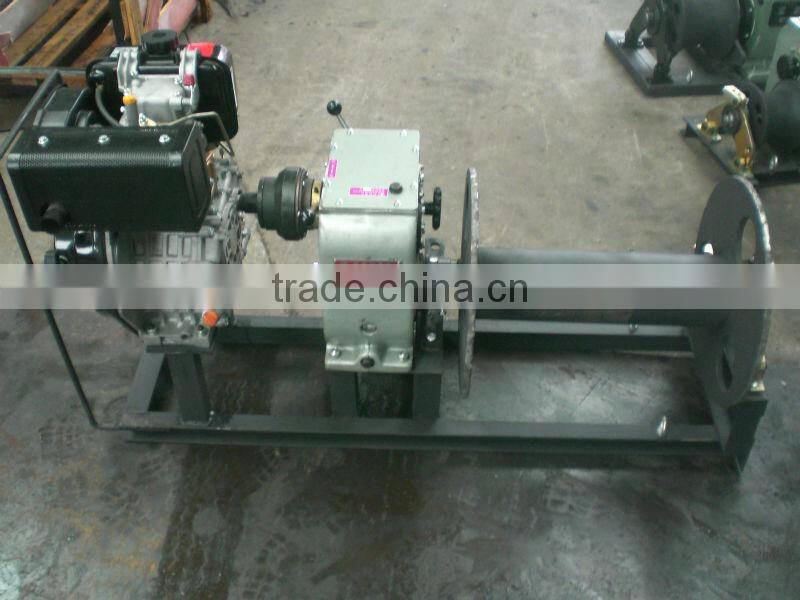 3 Ton Steel Cable Drum Construction Lifting Winch