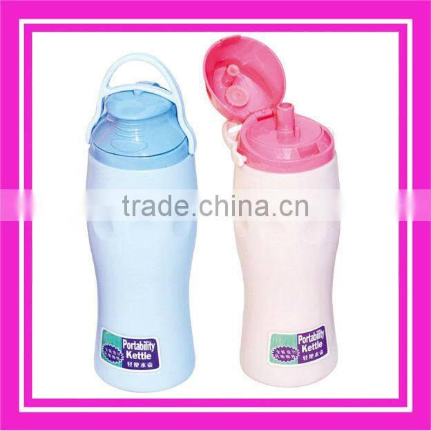 plastic bottle with lunch box and cup for baby