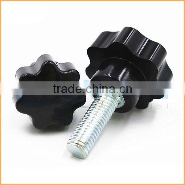 Custom high quality screws with plastic knobs