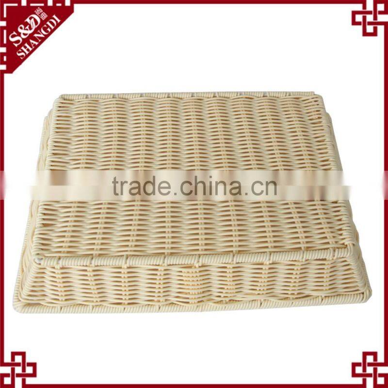 100% hand weaved market fruit and vegetable display basket