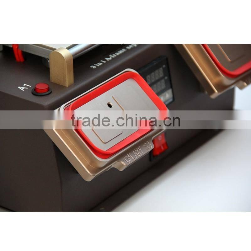 LCD Touch Screen Repair Machine Built-in Vacuum Pump Middle Frame Front Glass Separator for Samsung iPhone