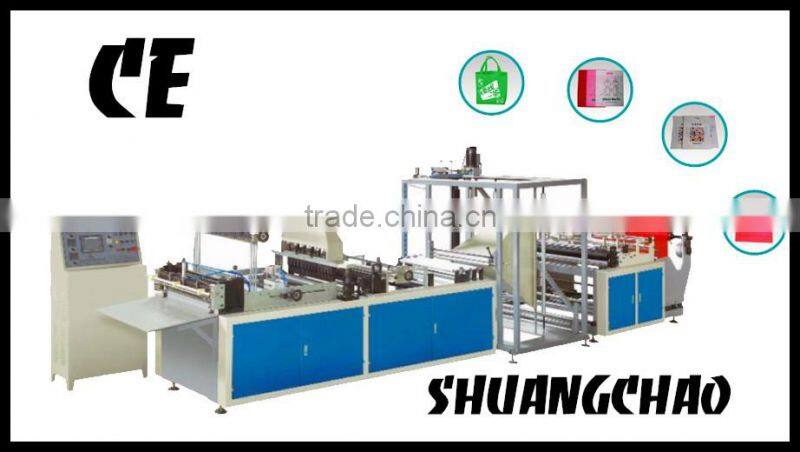 High quality Fully Automatic non woven shopping bag making machine
