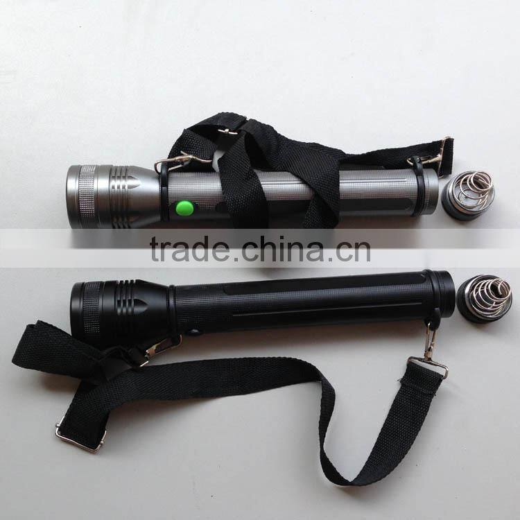 Aluminium LED Flashlight zoom flashlight tactical flashlight 3XD batteries flashlight