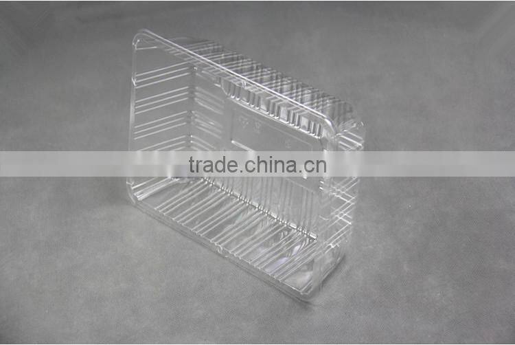 disposable plastic fruit and vegetable packing tray for supermarket