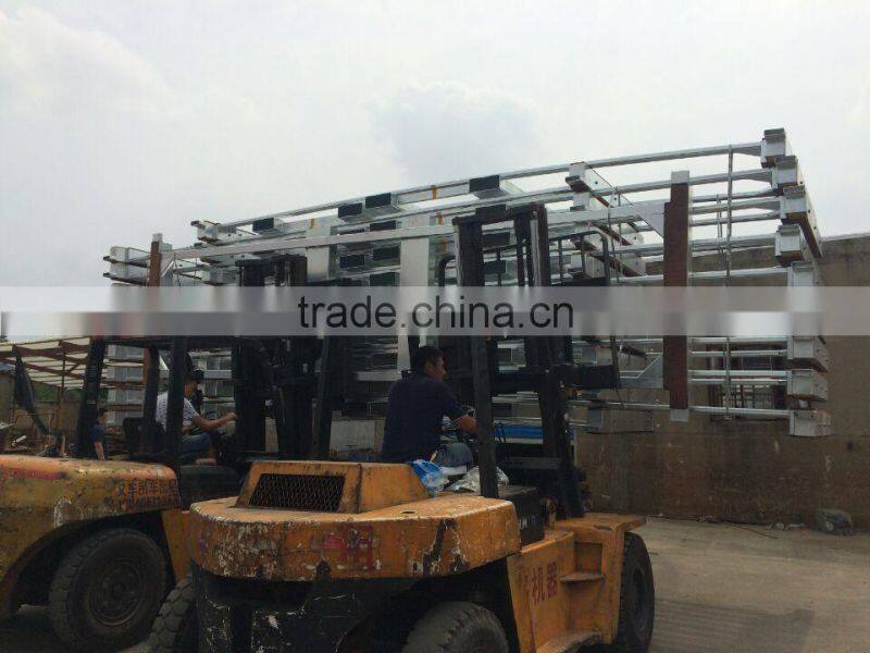 Steel transport Pallet billet with wood inside