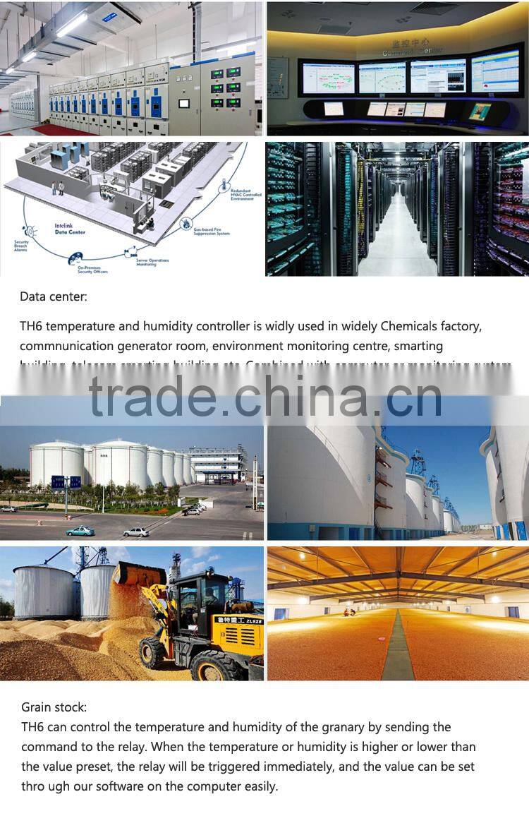 Big and high-definition LCD screen with visual observation and easy operation humid sensor