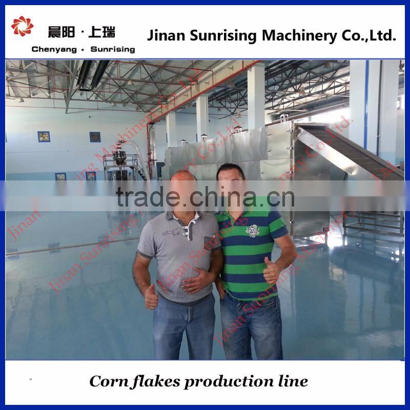 corn flakes food machinery corn flakes processing machine