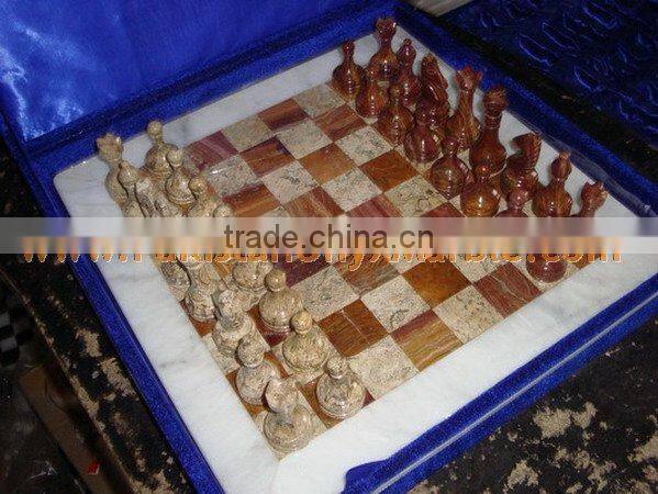 Attractive Price New Type ONYX CHESS BOARDS WITH FIGURES