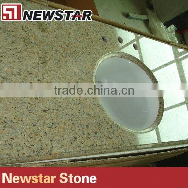 Newstar granite bath vanity tops with sink