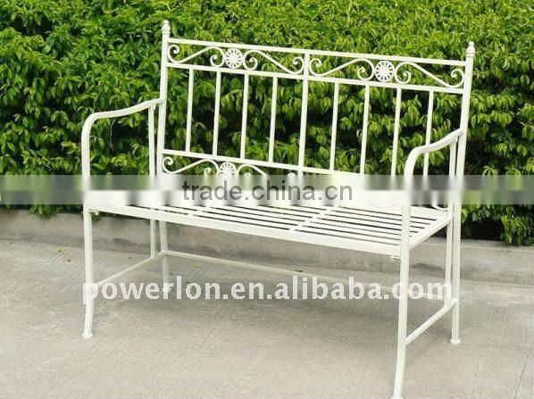2014 Newest Folding Cheap Iron Garden Bench