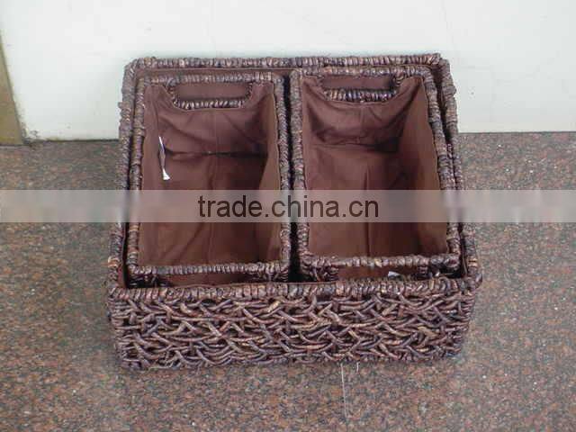 linyi wholesale sea grass basket maize mose basket