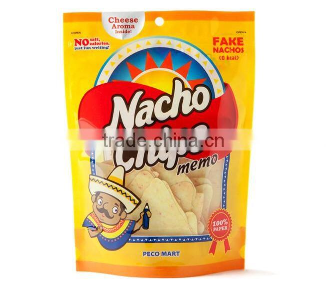 M093 Factory Direct delicious snacks paper notes