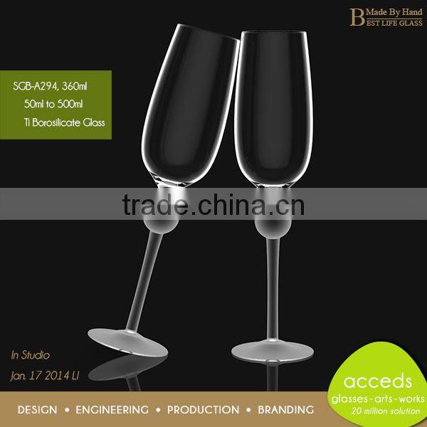 Creative Design Pyrex Mini Champagne Glass Cup