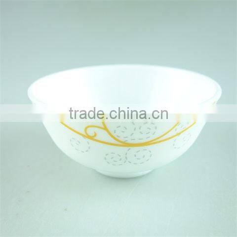 32PCS Glass dinnerware set with color box in stock