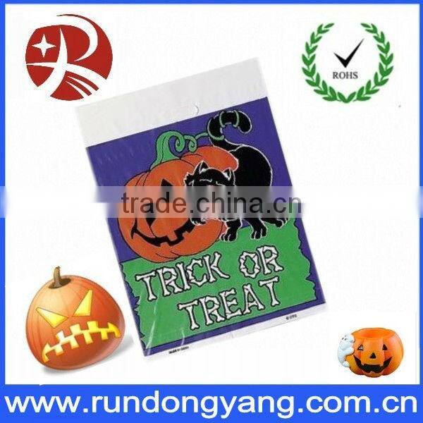 Customized plastic halloween bag