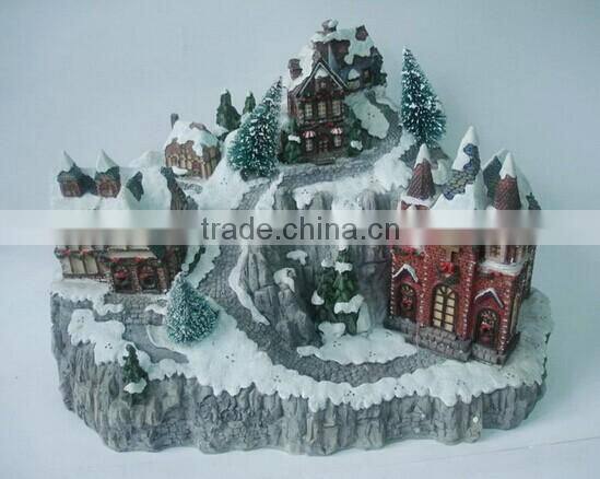 2016 New type village model resin miniature house