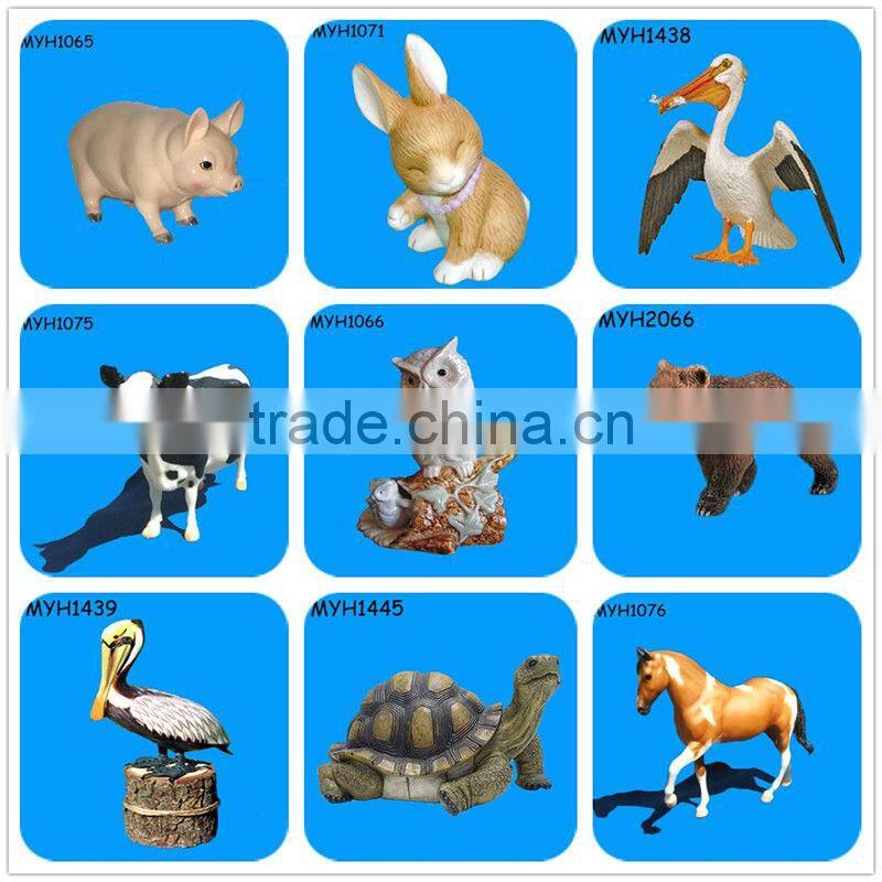 Hand painting decorative Outdoor Horse Statues