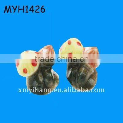 ceramic mushroom miniature