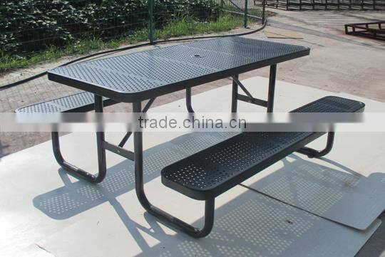 Round table outdoor dining table set all weather patio outdoor furniture