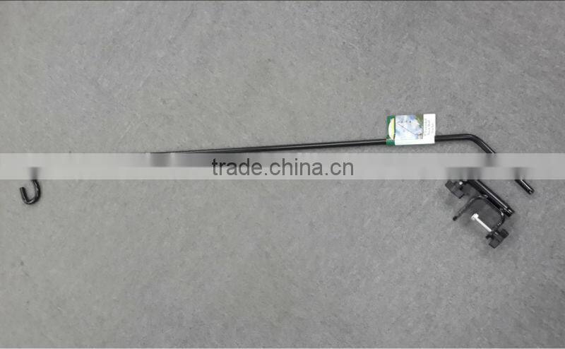 Wrought iron 36-Inch Extended Reach Deck Hook