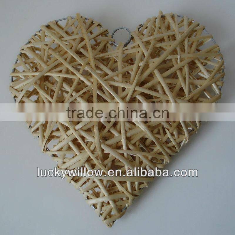 beautifu wicker Christmas decoration pendant 2016 shandong factory supplier
