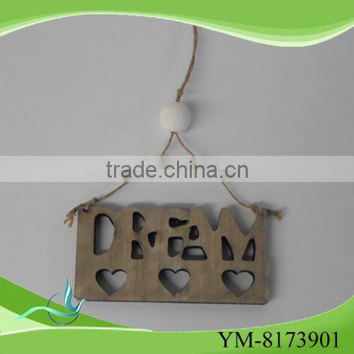 2015 hot sell decorative/wholesale/christmas wooden item from China factory
