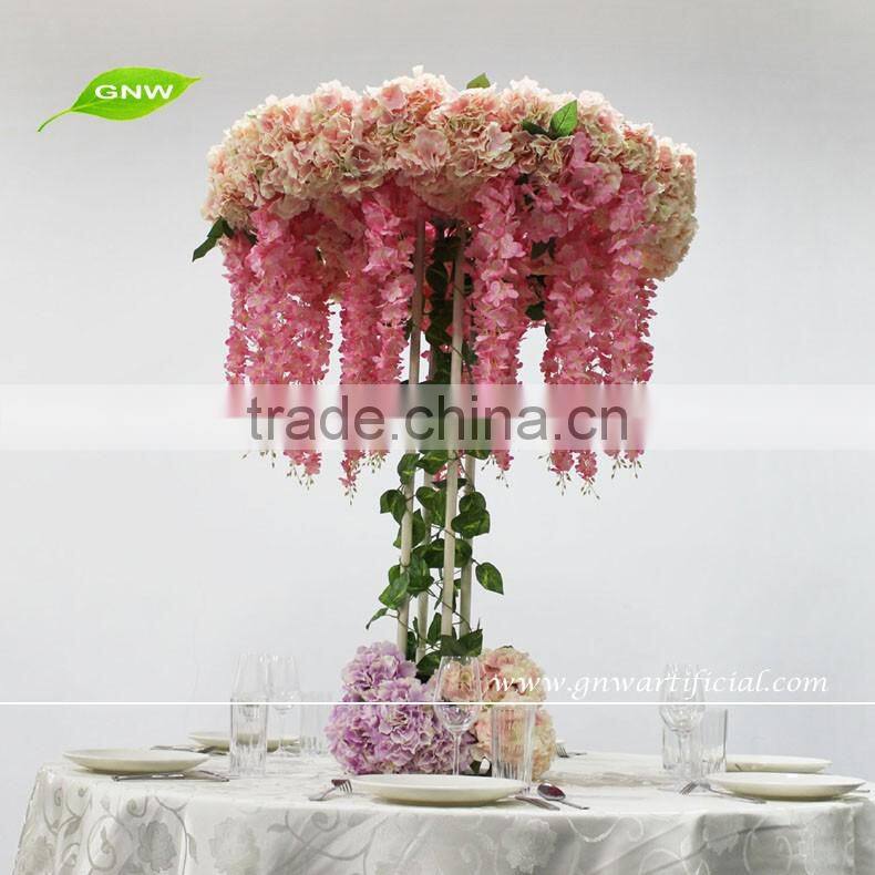 GNW BLS1603001 new style 5ft artificial wisteria wedding tree centerpiece for wedding decoration