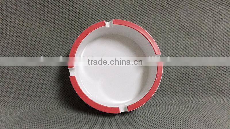Frosting Round Melamine Ashtray with cover