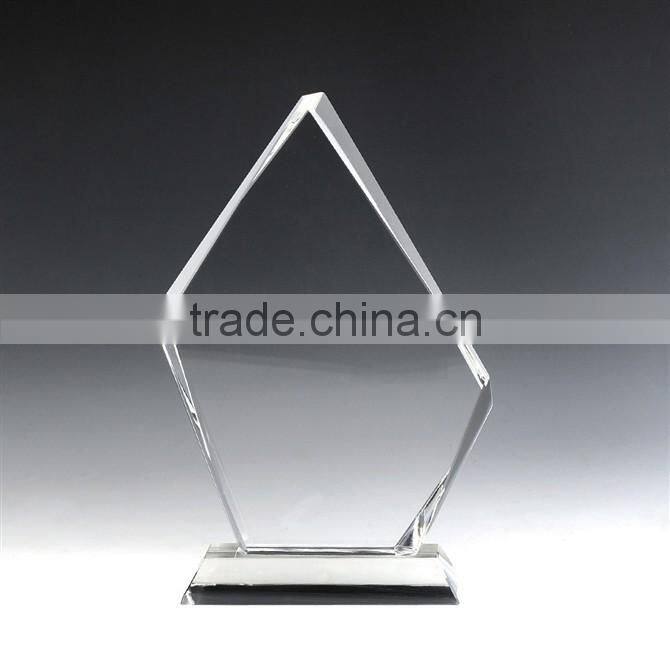 Jingyage sublimation blank crystal heat transfer crystal Sublimation blank photo image octahedron crystal