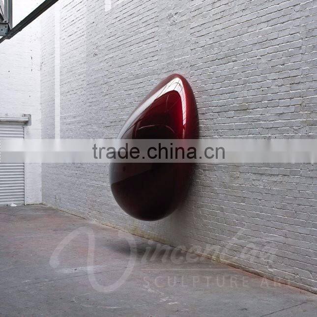 indoor decoration stainless steel anish kapoor sky mirror decor wall home