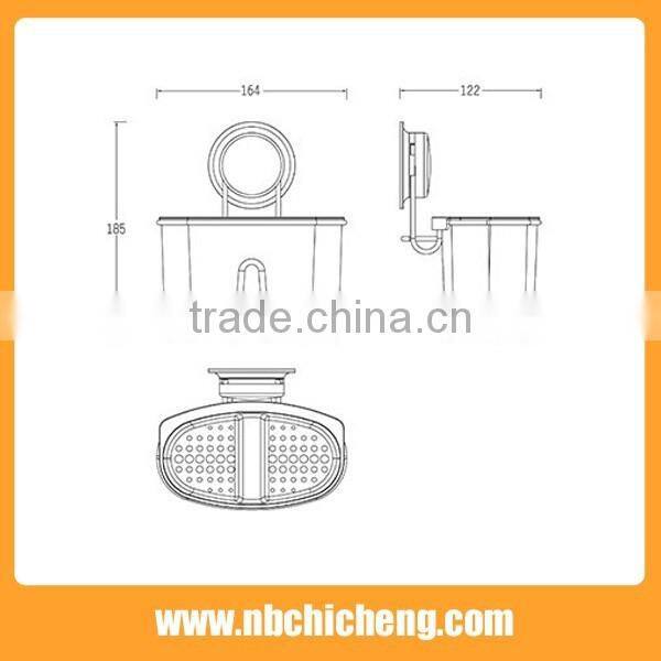 shelf bracket plastic wall suction shelf houseware storage holder